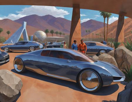 Syd Mead SDXL 1.0 Art Style LoRA
