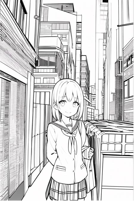 Anime Lineart / Manga-like (线稿/線画/マンガ風/漫画风) Style