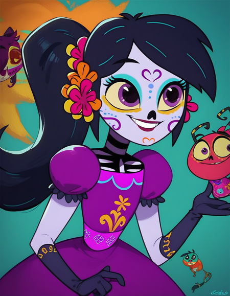 Catalina La Catrina (PonyXL)版本V1 - Pony (ID: 694515)
