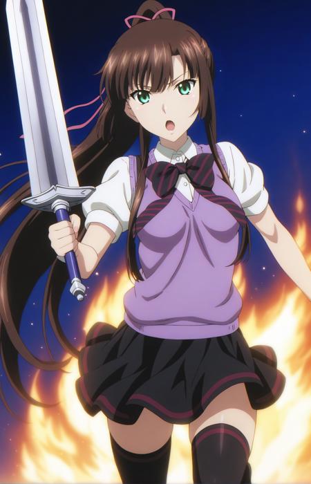 煌坂紗矢華/Kirisaka Sayaka LORA - Strike The Blood/ストライク・ザ・ブラッド - [PonyV6 - SDXL]