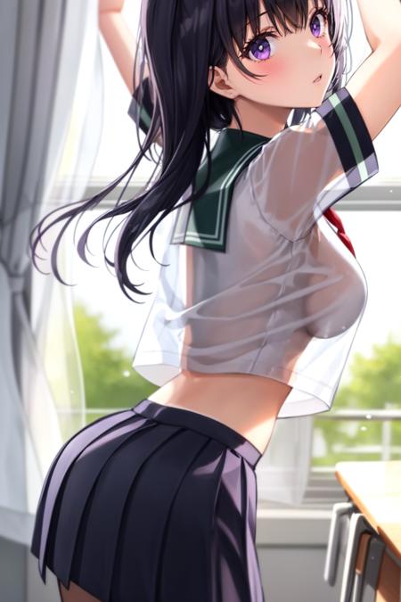 Crop Top Overhang | LoRA