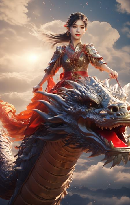 Royal dragon beauty 御龙 SDXL1.0 Train