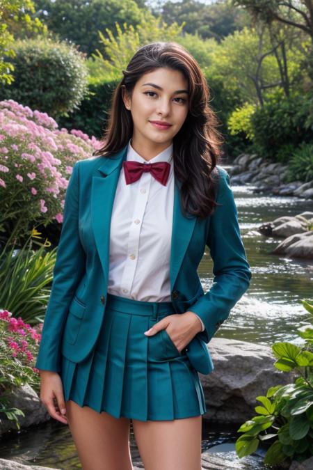 Bowtie Blazer Dress By Stable Yogi