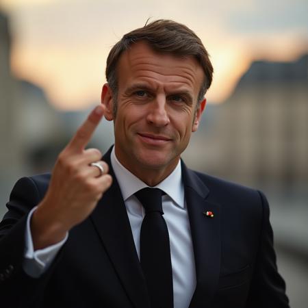 Emmanuel MACRON FLUX DEV LORA