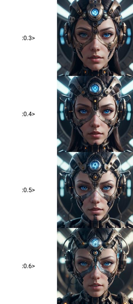 Rina's Robo Faces - Lora