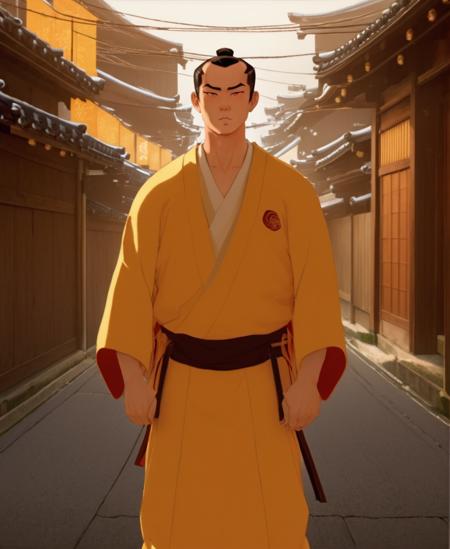Blue Eye Samurai Style