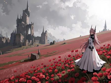 Theresa from Arknights Flux