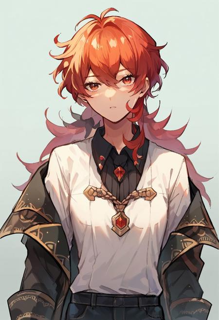 Filuc (Female Diluc from Genshin Impact) [Pony]