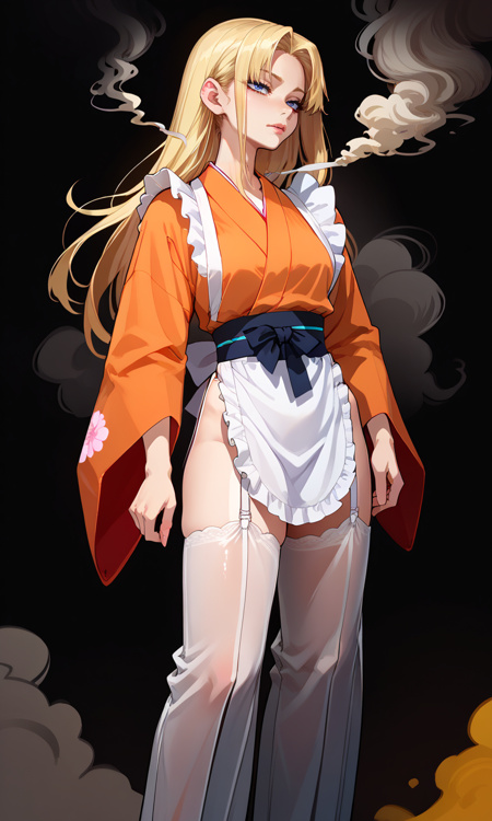 sexy kimono hakama garters