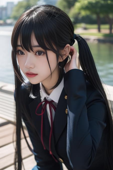 中野梓-秋冬校服 nakano azusa-winter school unifrom