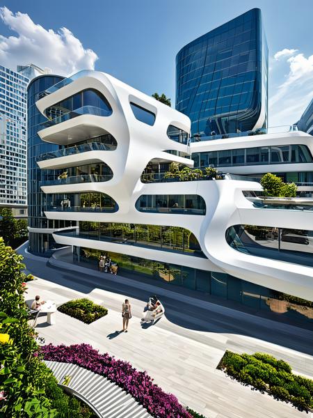 JJ's Building style - Zaha Hadid