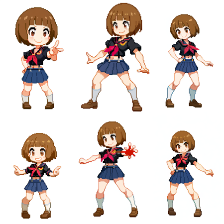 Mako Mankanshoku - Kill la Kill - SD1.5 LORA