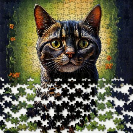 Jigsaw fragments CE SDXL