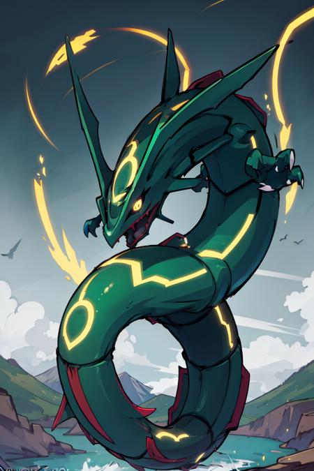 Rayquaza: Sky High Pokémon (Pokemon) (Pokedex #0384)