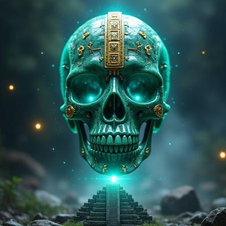 what the skull?| trippy | Surreal | SKULLS | FLUX