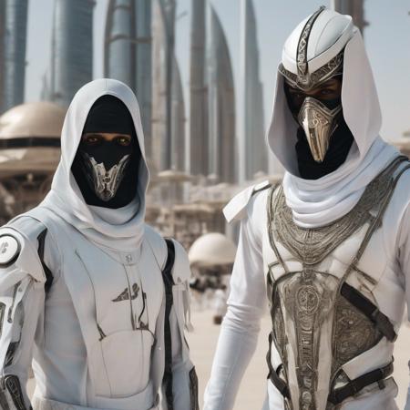 johnslegersart Arab scifi