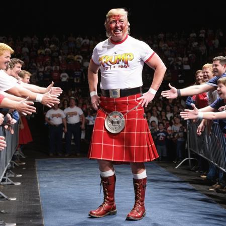 Rowdy Roddy Piper Ring Outfit XL