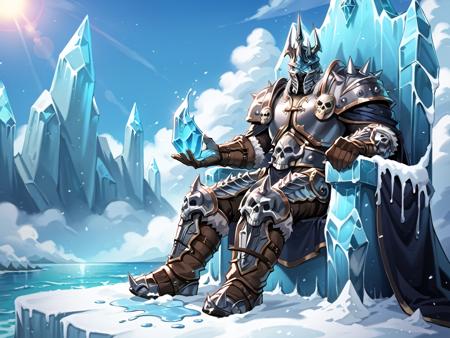 The Lich King, Arthas Menethil from World of Warcraft - RealmRabbit
