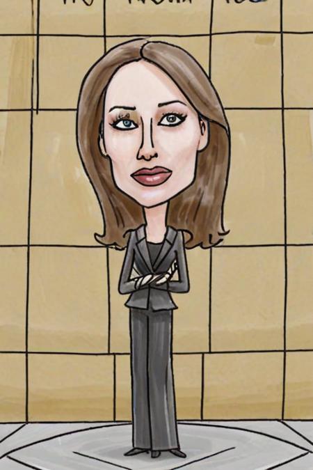 The Good Fight cartoon style