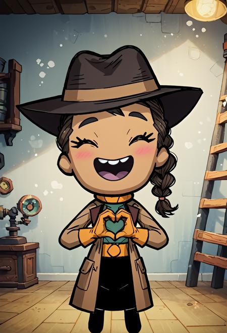 Oxygen Not Included style (Klei entertainment)