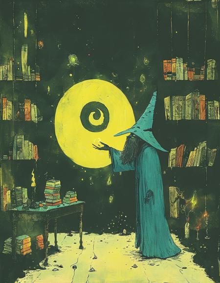 Eldritch Whimsy - illustration style