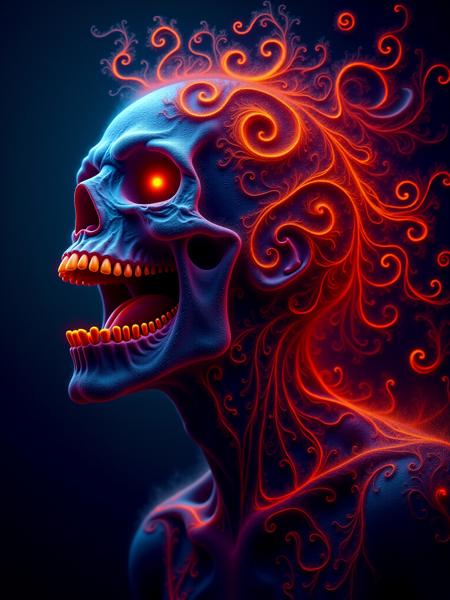 Fire Fractals FLUX