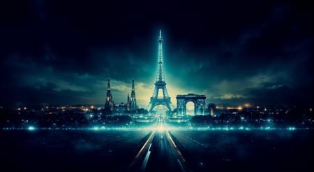 Tron Legacy style - Flux1.D