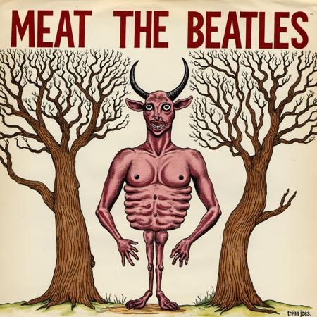 KoffKoverFlux weird album cover lora