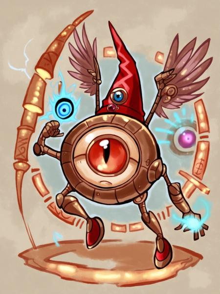 Modron from DND (pony and XL1.0)