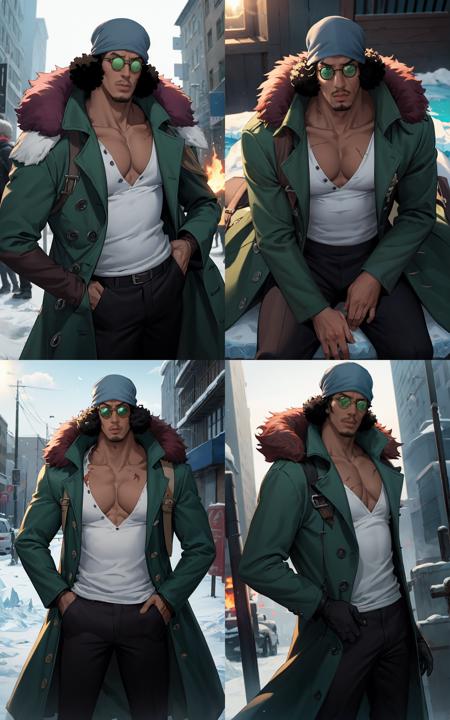 Kuzan Aokiji | One Piece | KoFi Commissioned | 3 Attires