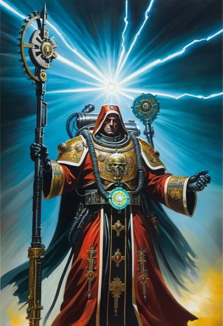 Mechanicum: Warhammer 40K (SDXL)版本v1.0 (ID: 291210)