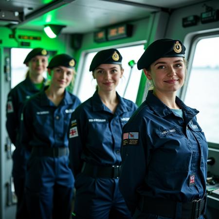 Modern British Royal Navy Working Uniform (Flux)