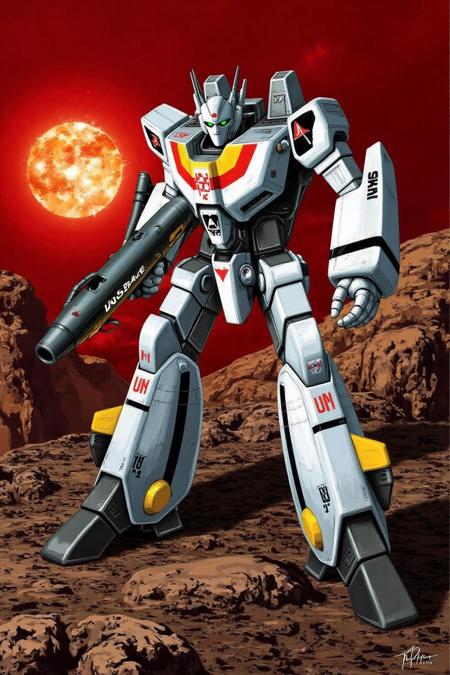 Macross/Robotech Mecha Illustration Style