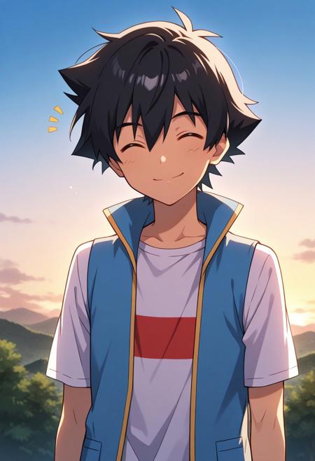 Ash Ketchum - Pokemon Journeys - Pony + Illustrious
