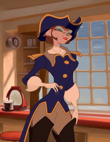 Captain Amelia - Treasure Planet