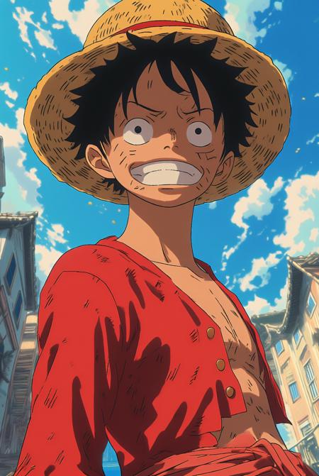 One Piece: Monkey D Luffy FLUX版本FLUX v1.0 (ID: 1145043)