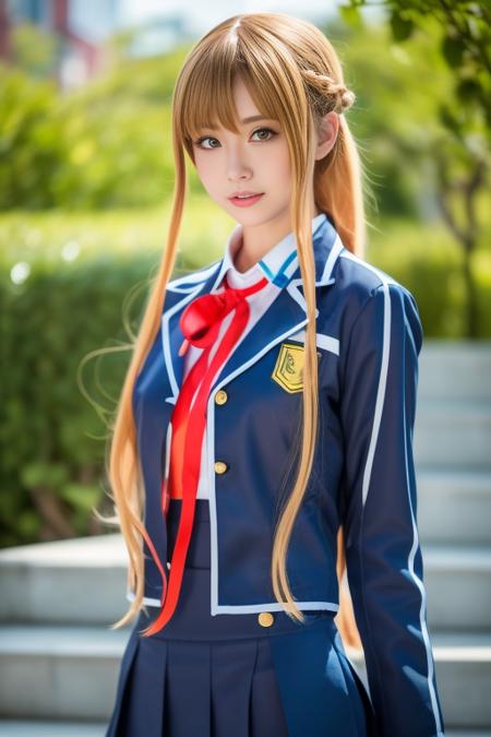 刀剑神域 结城明日奈 校服 yuuki asuna school uniform