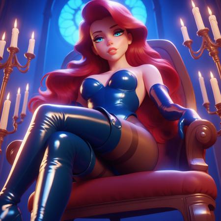 Ariel (The Little Mermaid) [DALL-E style] [Pony/IL]