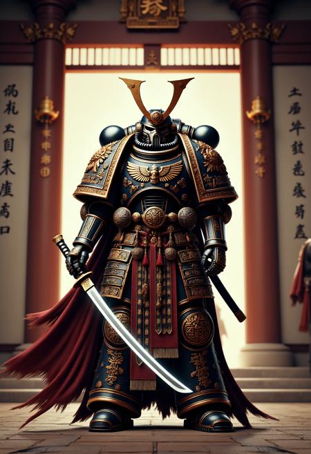 Edo Space Marine - Warhammer 40,000 (Flux)