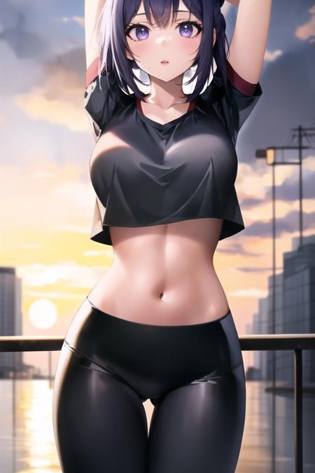 Crop Top Overhang | LoRA