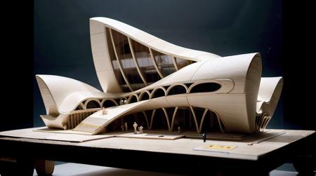 手工建筑模型