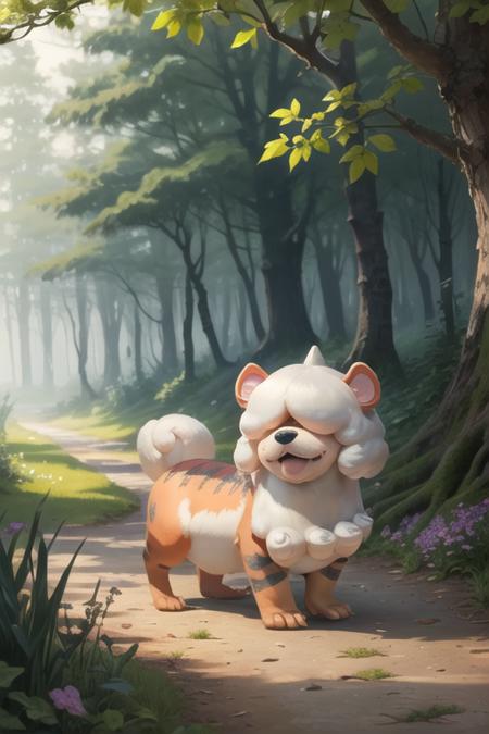 Growlithe de Hisui  - Pokemon | Pocket monsters