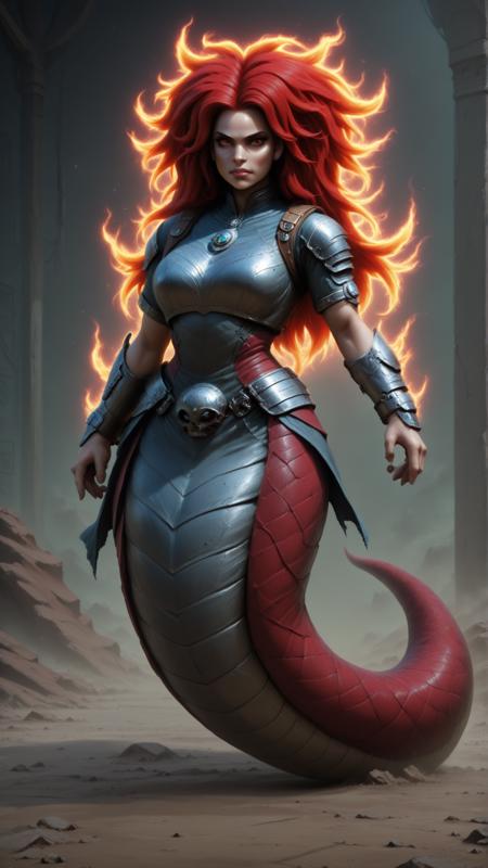 Naga - Creature Concept - Illustrious