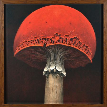Zdzisław Beksińskie Style - FLUX LoRa