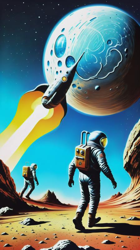 Old Sci-fi Illustration