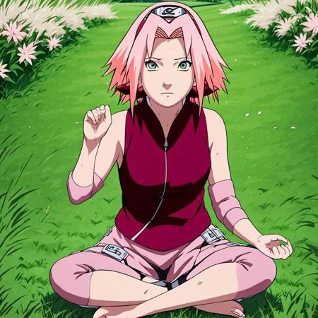 Sakura Haruno Anime LoRA SDXL