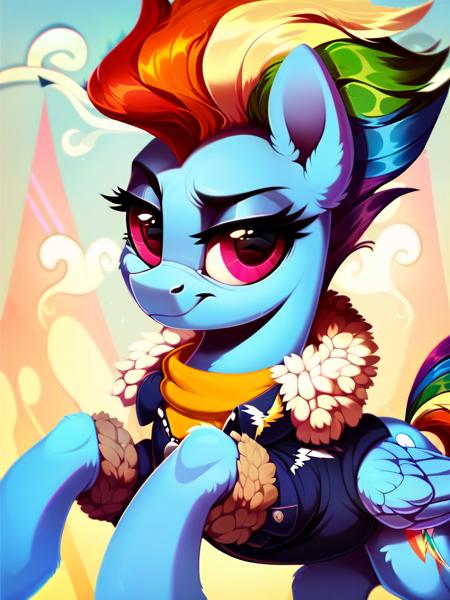 Older Rainbow Dash