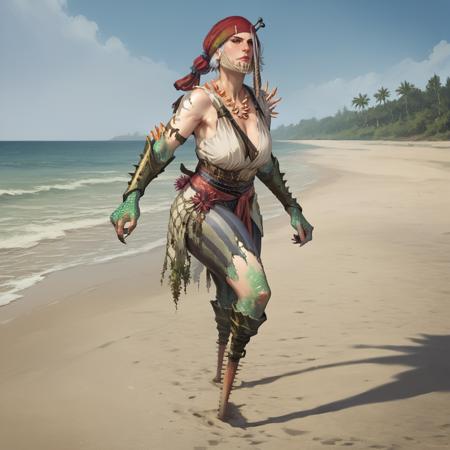 Aranessa Saltspite | Vampire Coast (Total War Warhammer)