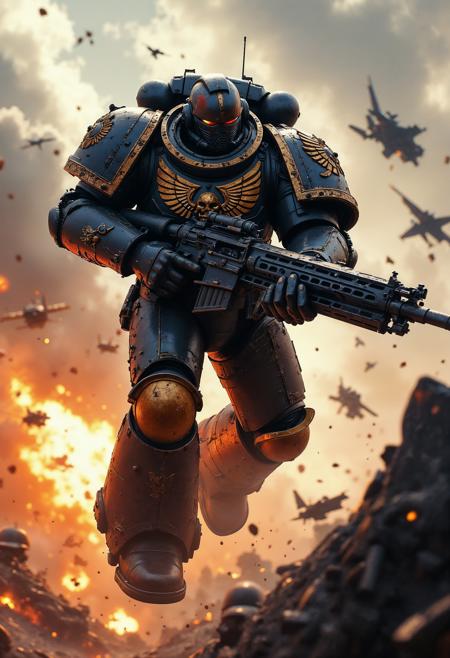 The Space Marines Warhammer 40K | Flux + Pony