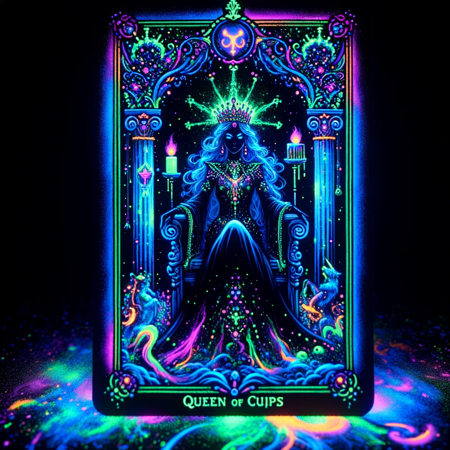 Blacklight Tarot Deck